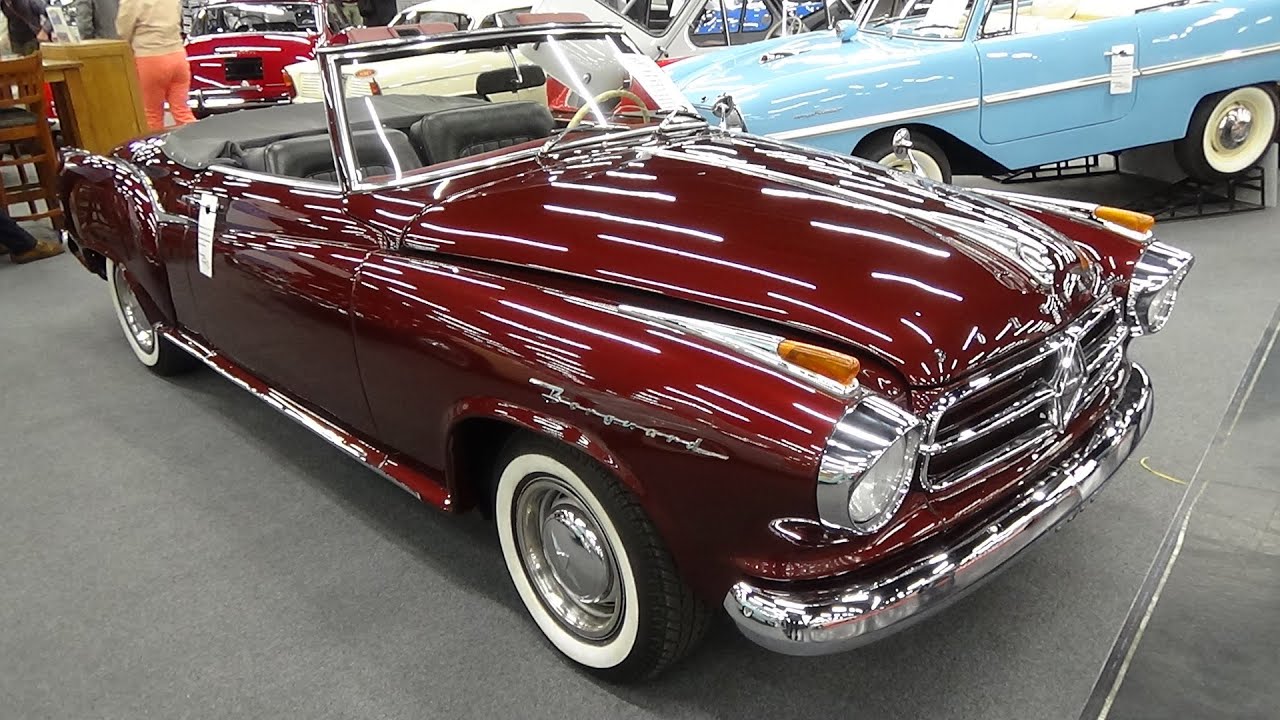 Borgward Isabella Cabrio Exterior And Interior Classic Expo