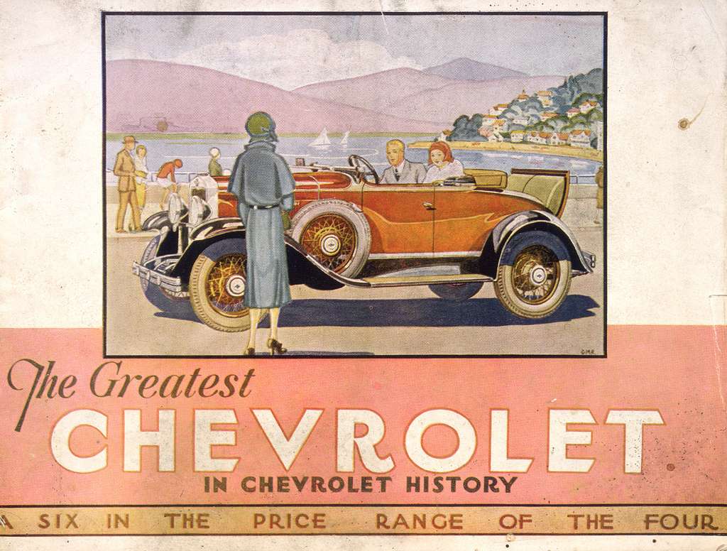 10 Advertisement 1930 Chevrolet