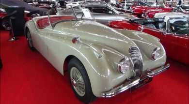 1954 Jaguar XK 120 – Exterior and Interior – Retro Classics Stuttgart 2022