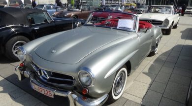 1961 Mercedes-Benz 190 SL Roadster – Exterior and Interior – Retro Classics Stuttgart 2022