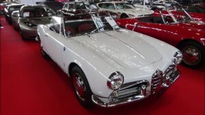 1963 Alfa Romeo Giulietta Spider – Exterior and Interior – Retro Classics Stuttgart 2022
