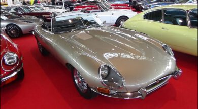 1963 Jaguar E-Type – Exterior and Interior – Retro Classics Stuttgart 2022
