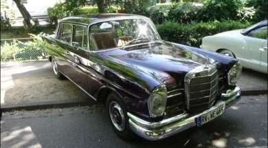 1966 Mercedes-Benz 230 Heckflosse – Oldtimer-Meeting Baden-Baden 2022