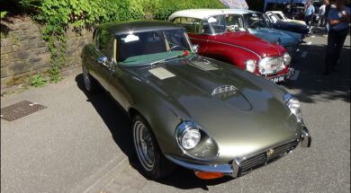 1971 Jaguar E-Type V12 Coupé – Oldtimer-Meeting Baden-Baden 2022