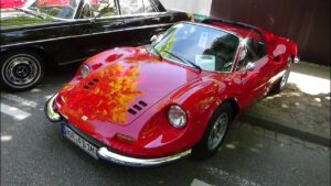 1973 Ferrari Dino 246 GTS -Exterior and Interior – Oldtimer-Meeting Baden-Baden 2022