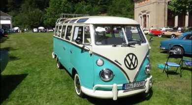 1973 Volkswagen T1 Bus – Oldtimer-Meeting Baden-Baden 2022