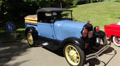 1928 Ford Model A Pickup – Exterior and Interior – Oldtimer-Meeting Baden-Baden 2022