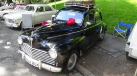 1956 peugeot 203 exterior and in