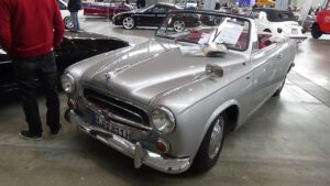 1958 peugeot 403 cabrio exterior