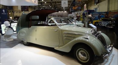 1934 Peugeot 402 Eclipse – Exterior and Interior – Techno Classica Essen 2015