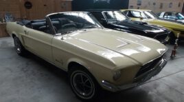 1968 ford mustang convertible nr 1