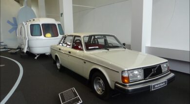 1978 Volvo P244 GL & Schäfer Suleica Rally 70 – Hymer Museum Bad Waldsee